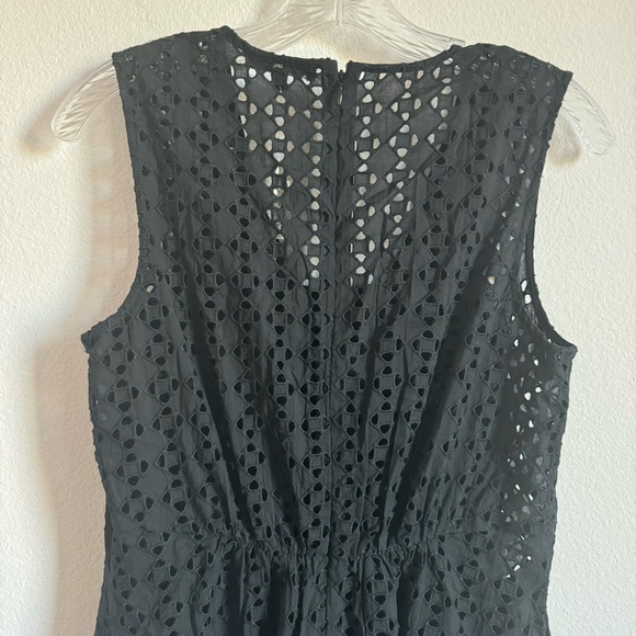 Madewell Black Eyelet Maxi Dress - Picture 9 of 11